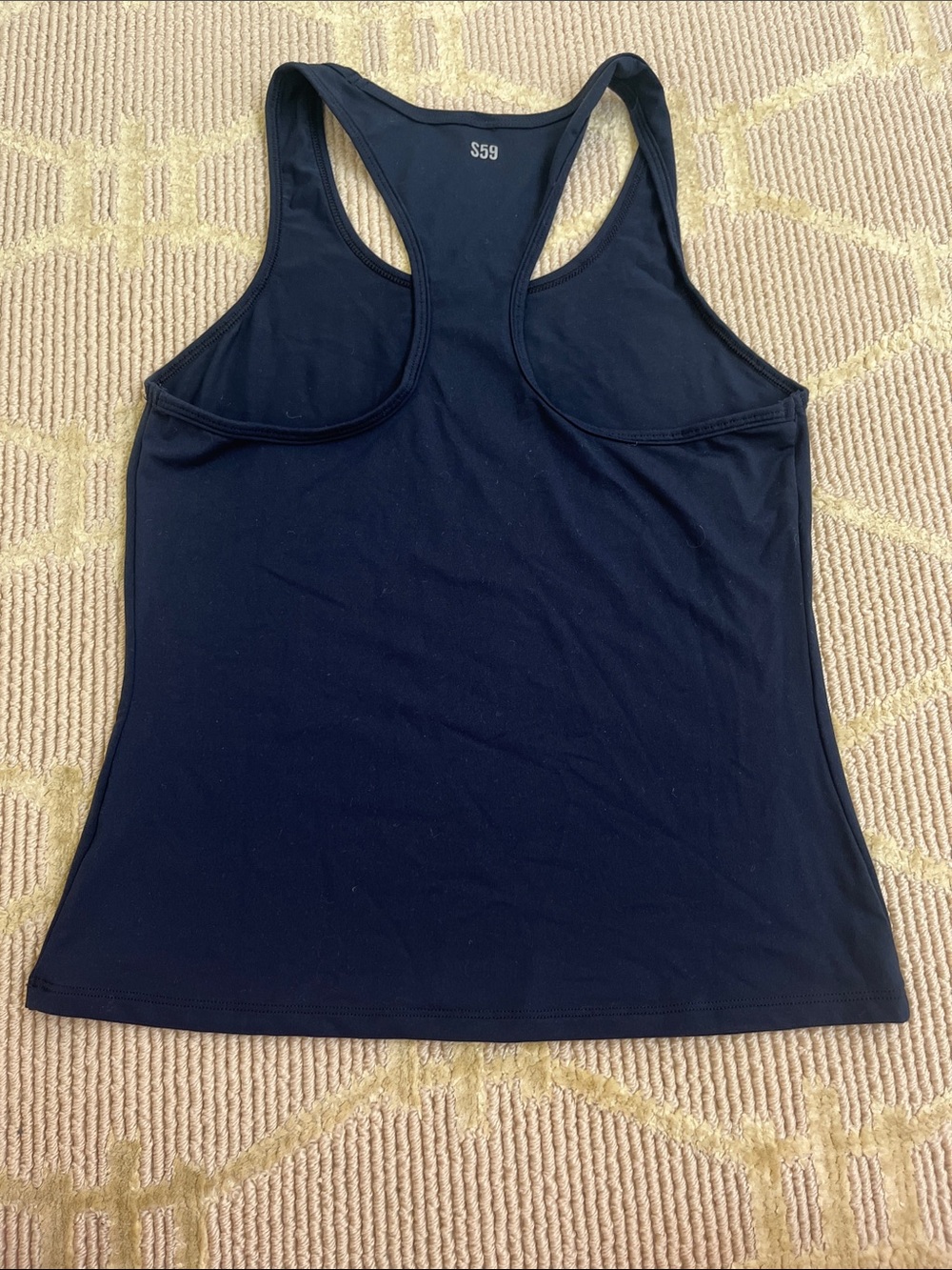 Split 59 Black Racerback Tank Top - Women